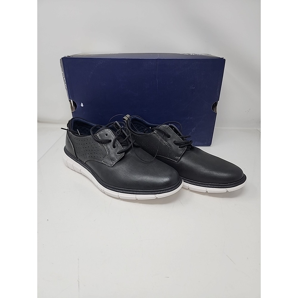 Dockers Men's Casual Lace Up Oxford Size 8 Black Fontera 24